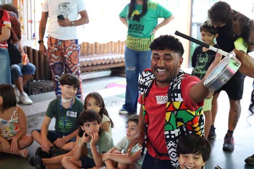 Bloco das Crianças na Percussão